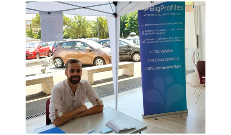 BigProfiles is hiring a Business Developer in Rome 5 5 886 x 520 BigProfiles Artificial Intelligence platform expatriate Rome jobs in Italy hiring 768x451