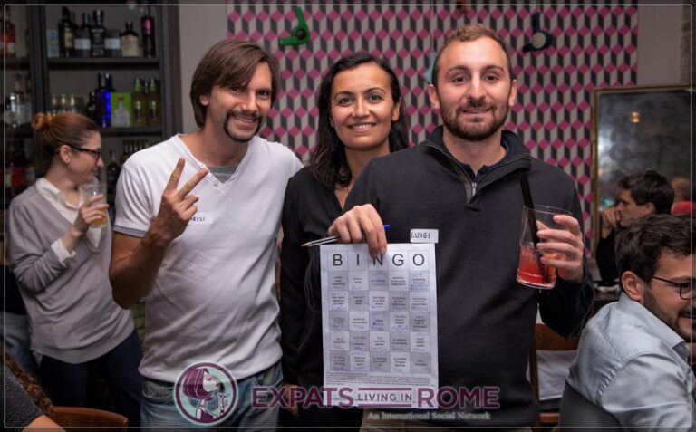 #RomeExpats Meetup Language & Social Exchange | Ostiense 7 9 768x477