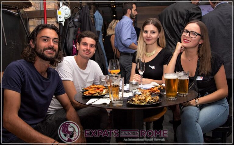 #RomeExpats Meetup: Welcome to Rome Aperitivo @Hard Rock Cafe 7 1 768x476