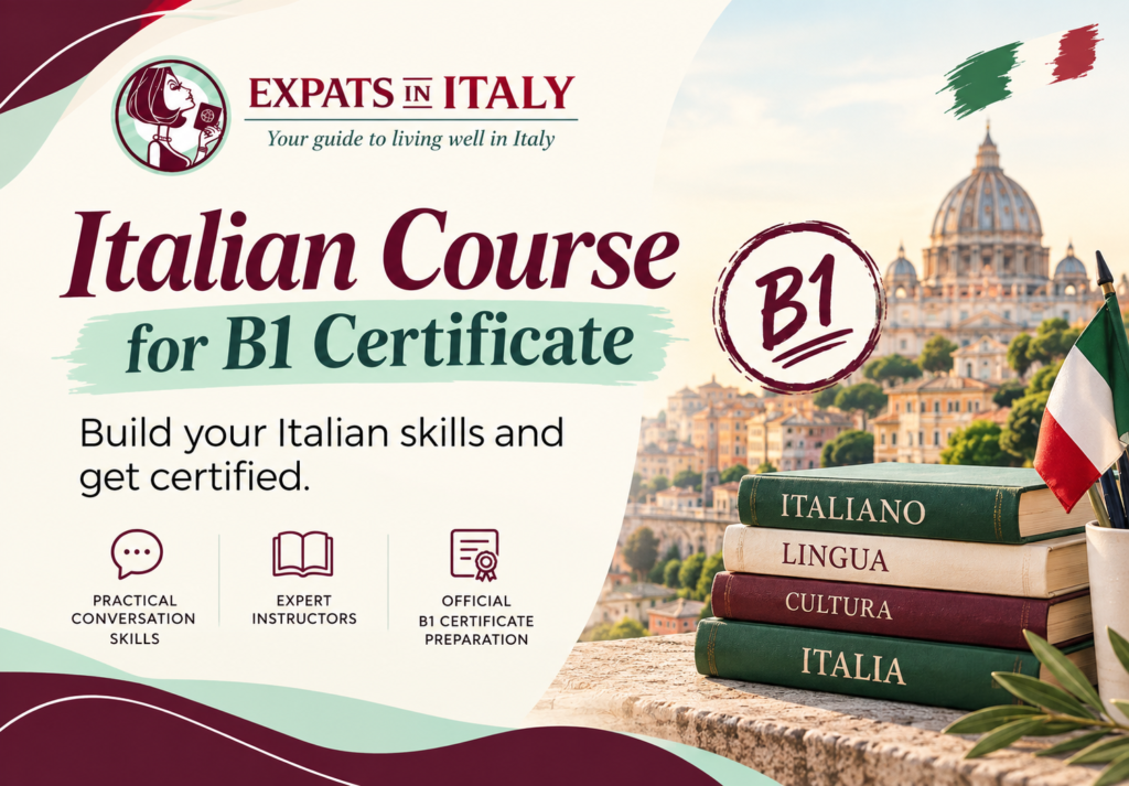 B1 Certificate in Rome Lesson.
