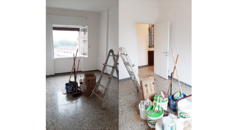 4 Apartment for Rent at Piazza Scotti in Monteverde expats living in rome 768x435