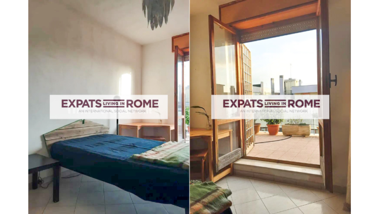 SOLD: Penthouse apartment for sale in Rome Italy 23 14 apartment cinecitta expats living in rome bilocale One bedroom penthouse apartment for sale Via Filippo Foti 768x435