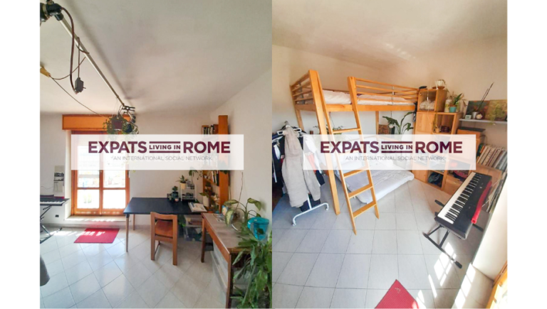 SOLD: Penthouse apartment for sale in Rome Italy 24 15 apartment cinecitta expats living in rome bilocale One bedroom penthouse apartment for sale Via Filippo Foti 768x435
