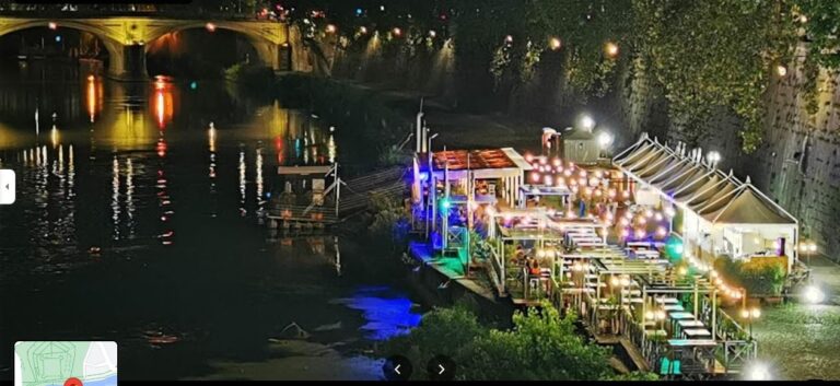 #RomeExpats: Language & Social Exchange | Castle Sant'Angelo 25 Lungotevere night life rome 2023 simmer things to see and do 768x353