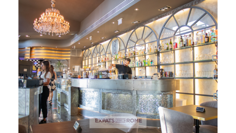 #RomeExpats: Meetup Friday Social | Metro B EUR Palasport 8 2 event expats LIVING IN ROME Italy living working find job housing 2023 summer trips bus airfare FCO things to do Rome EUR 768x432