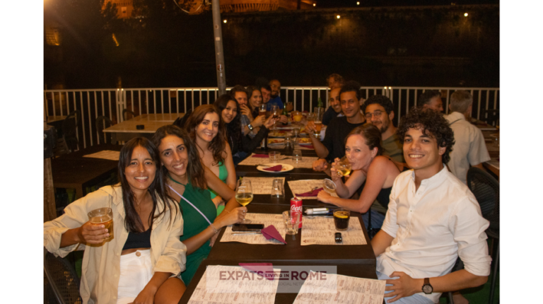 #RomeExpats: International Social Exchange | Castle Sant'Angelo 13 6 Event Aug 22 expats Italy living working find job housing 2023 summer trips bus airfare FCO things to do Rome Castel SantAngelo Events 768x430