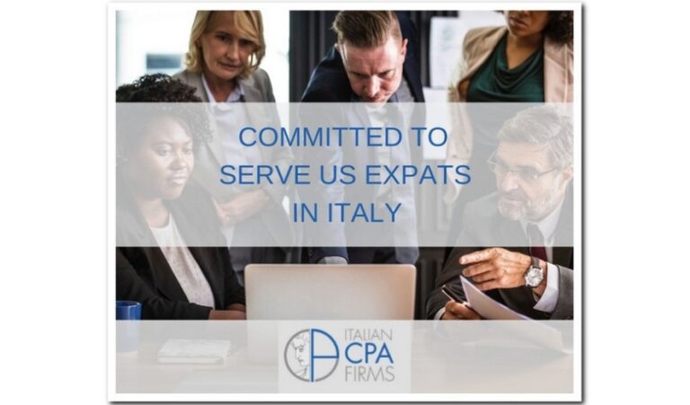 Accounting, Auditing and Business Consulting in Italy & US 3 Accounting Services expats italy US Tax Real Estate Propert FATCA International Taxation 4 768x451
