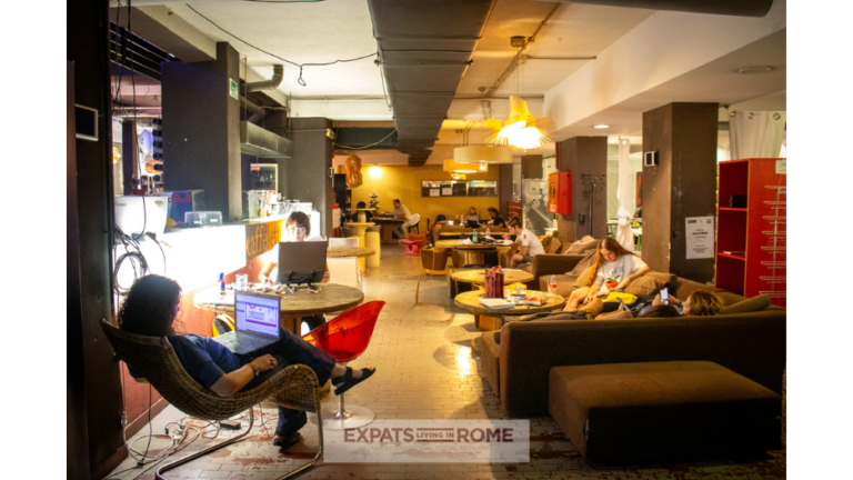 2 expats living in rome italy international meetup caffe letterario ostiense 768x432