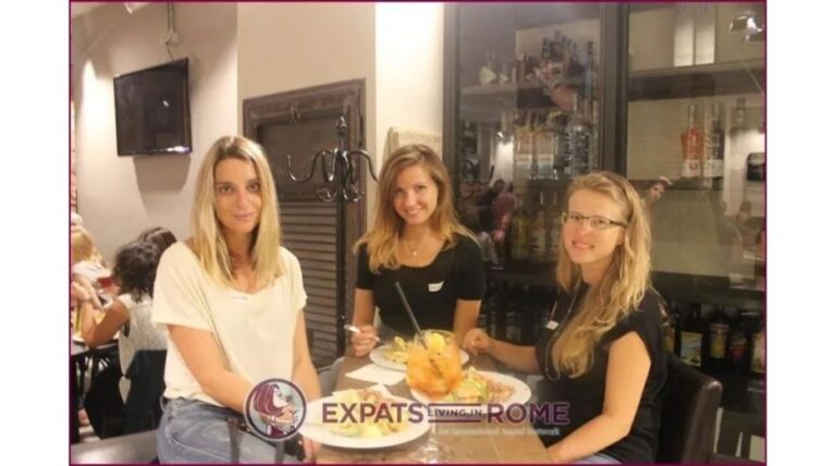 #RomeExpats: International Social Exchange | Trastevere 3 3 Expats living in rome international meetup to make friends 768x428