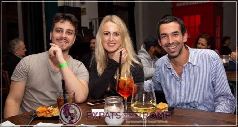 #RomeExpats: International Social Exchange | Trastevere 3 expats living in rome 003 1 768x410