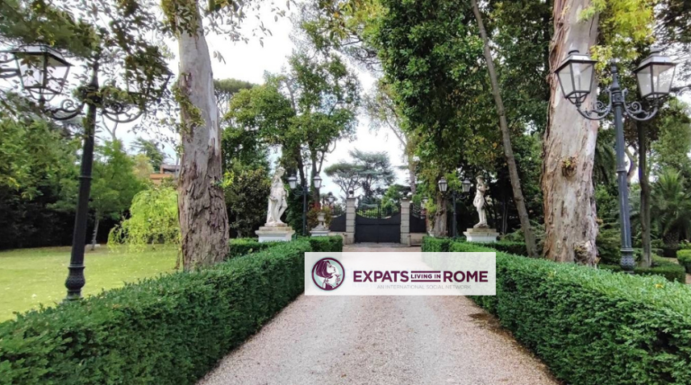 RENTED: Furnished Apartment for rent in Villa with Private Park, Rome (Monteverde) 8 3 Apartment in a Villa with a Park In Colli Portuensi Casaletto area Monteverde expats living in rome 1 768x428