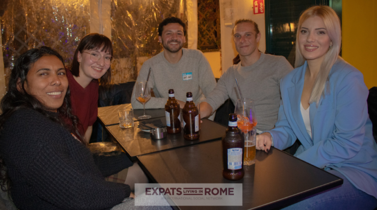 3 expats living in rome making friends in rome social exhcnage rome expats meetup expats living in rome monti tuesday march 11 2025 768x428