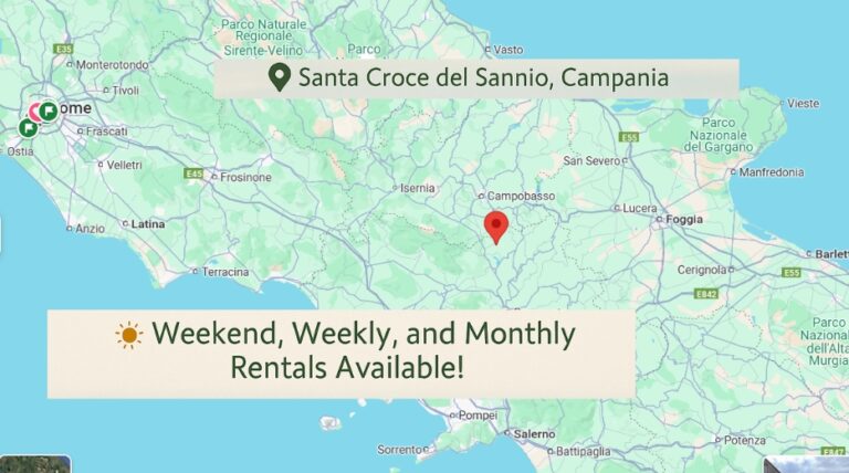 Apartment for Rent in Santa Croce del Sannio (Campania) 2 Little House BnB in Santa Croce del Sannio Benevento 2 768x428