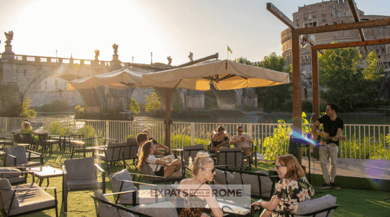 Rome Expats International Social Exchange | Lungotevere 3 2 Tuesday July 22 expats living in rome meetup Italy working find job housing 2025 summer bus airfare FCO things to do Rome Castel Sant Angelo making friends in rome events for expats rome 768x428