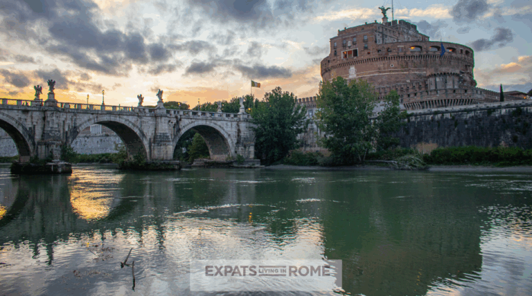 Rome Expats International Social Exchange | Lungotevere 4 3 Tuesday July 22 expats living in rome meetup Italy working find job housing 2025 summer bus airfare FCO things to do Rome Castel Sant Angelo making friends in rome events for expats rome 768x428