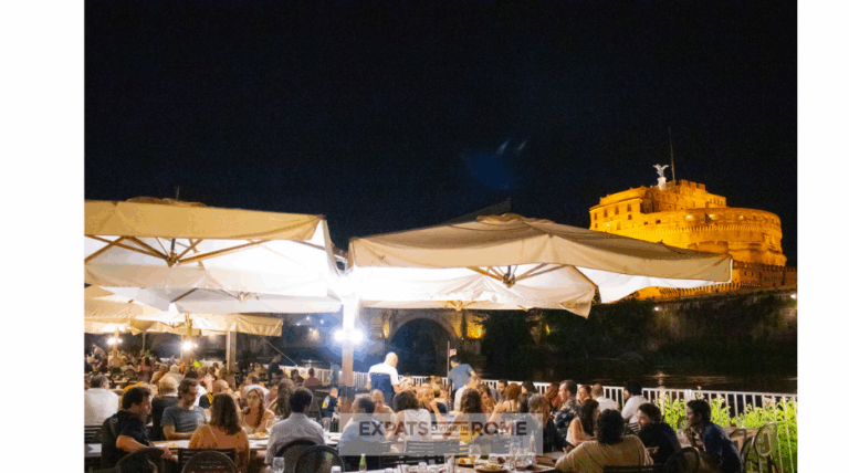 4 event expats living in rome Italy working find job housing 2025 summer things to do Rome Castel Sant Angelo making friends in rome events for expats in rome international social exchange Tuesday July 8 expatslivinginrome 768x428