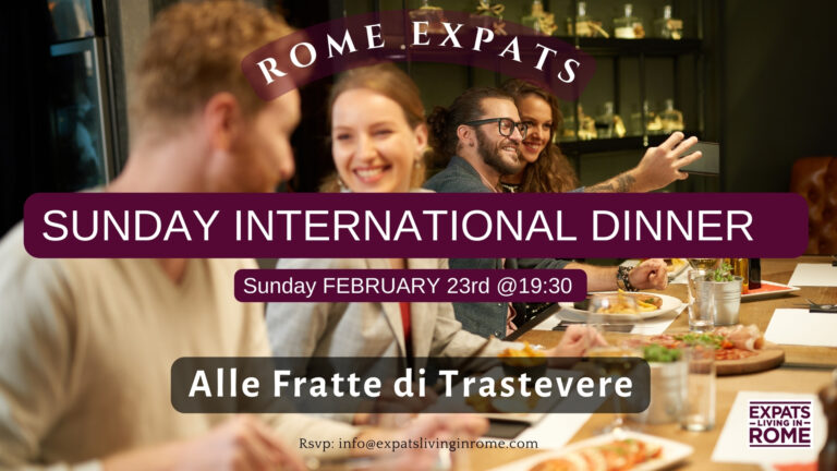 networking event Alle Fratte di Trastevere vatican rome italy immigration citizenship housing 236 768x432